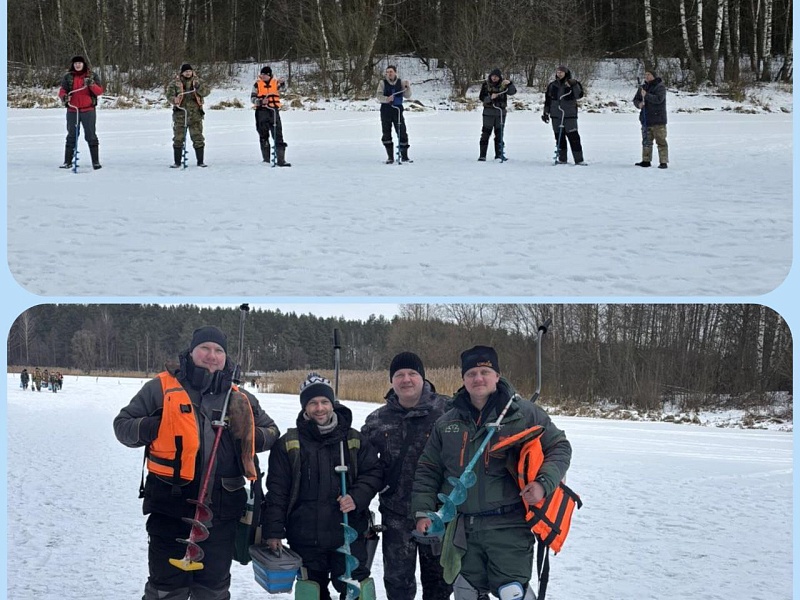 "Подледный лов-2025": На "Могилевлифтмаш" определили лучших рыбаков!