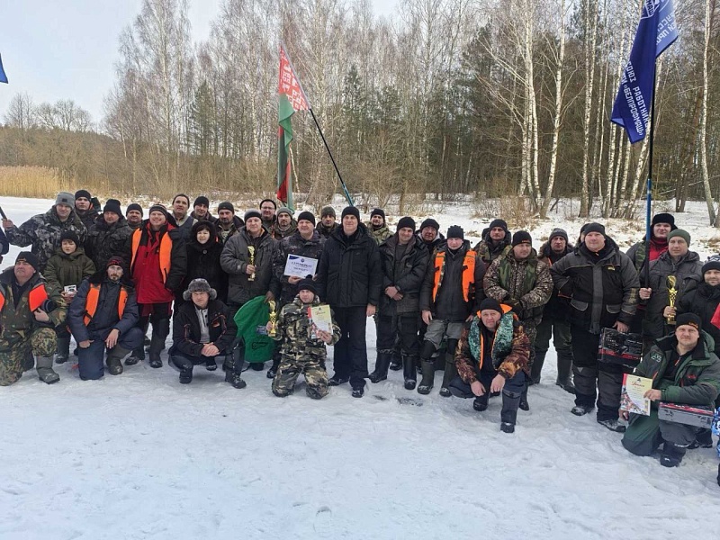 "Подледный лов-2025": На "Могилевлифтмаш" определили лучших рыбаков!