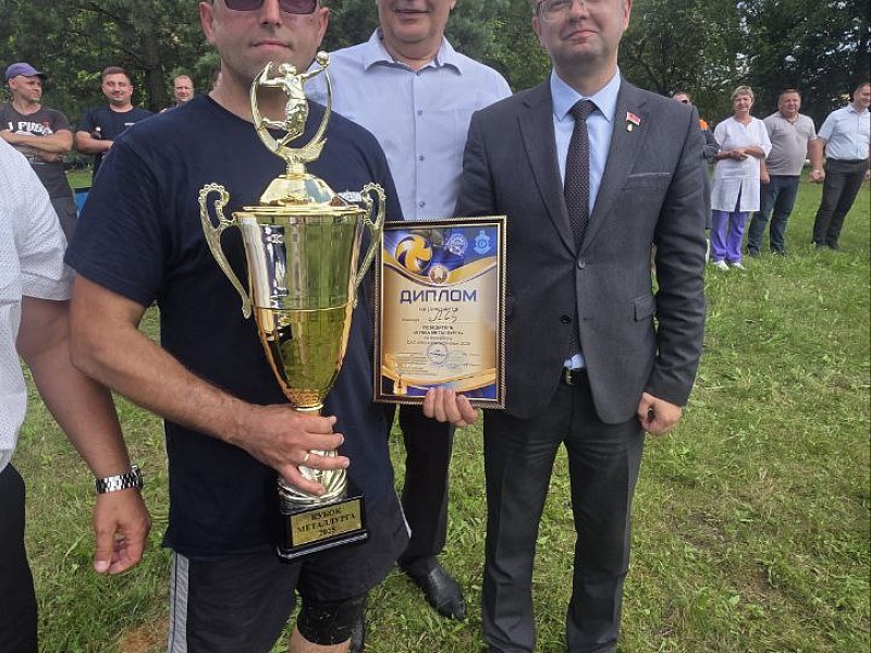 На "Могилевлифтмаш" определили лучших волейболистов в "Кубке Металлурга"