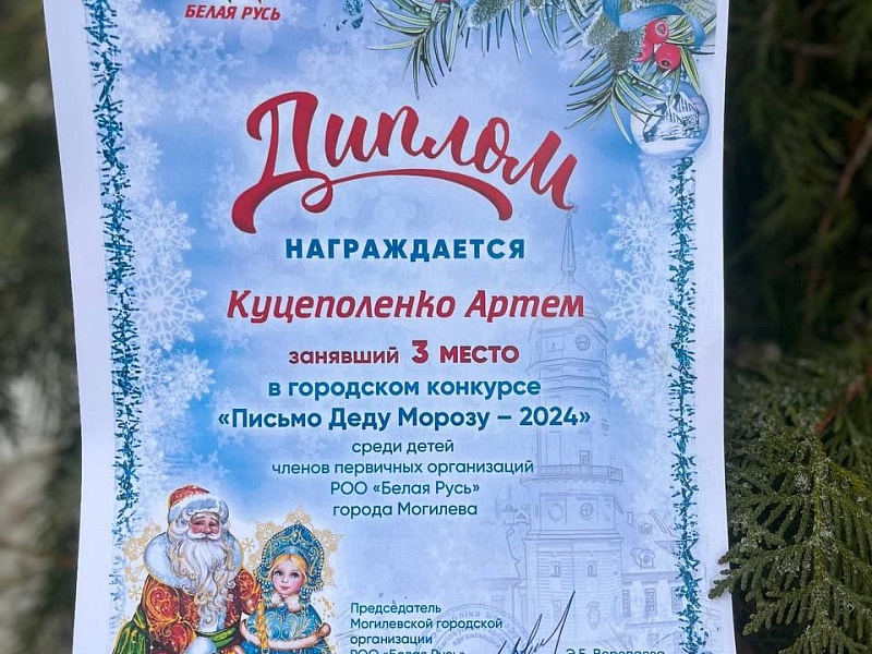 В НОВЫЙ ГОД - С БЕЛОЙ РУСЬЮ 
