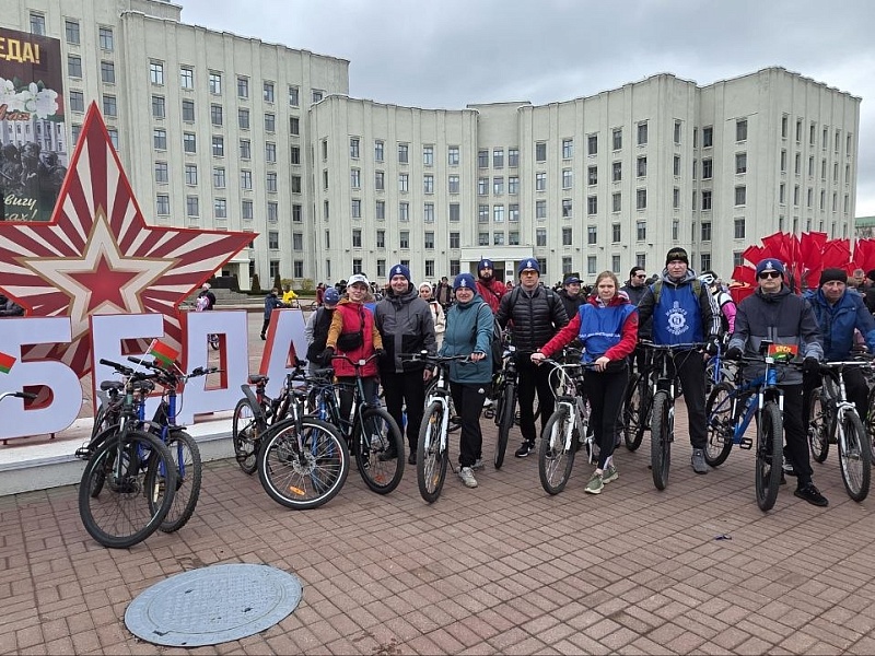В ЕДИНОМ РИТМЕ С ГОРОДОМ: «МОГИЛЕВЛИФТМАШ» НА БОЛЬШОМ ВЕЛОПРОБЕГЕ!