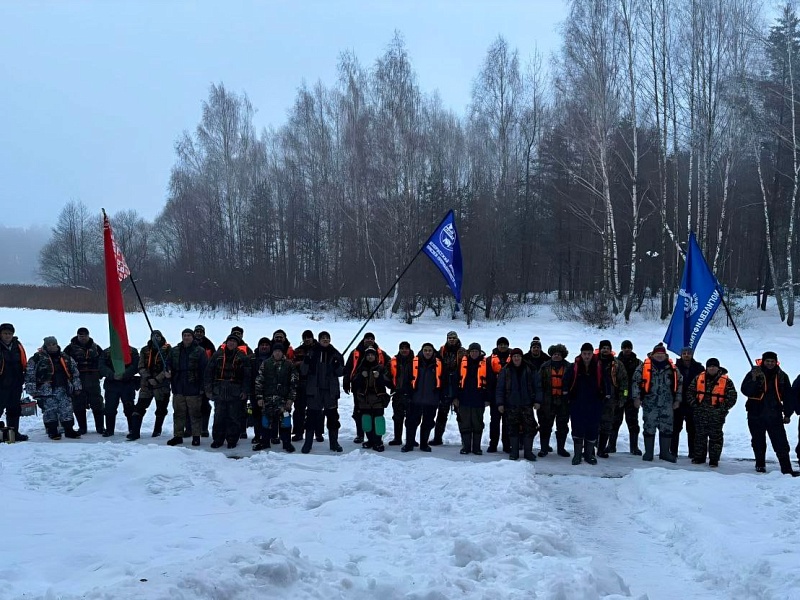 Определены лучшие рыбаки ОАО "Могилевлифтмаш" 