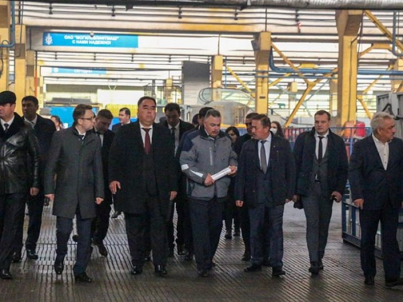 Делегация Согдийской области Республики Таджикистан с ознакомительным визитом посетила ОАО «Могилевлифтмаш»
