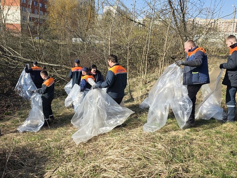 Могилевские лифтостроители активно включились в апрельский субботник - 2026!