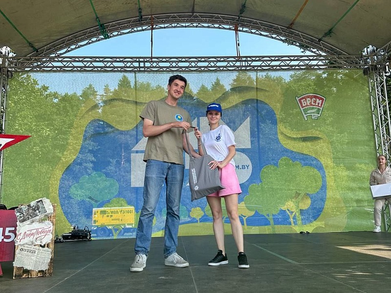 Команда ОАО "Могилевлифтмаш" приняла участие в республиканском фестивале работающей молодёжи "Олимпия 2025"