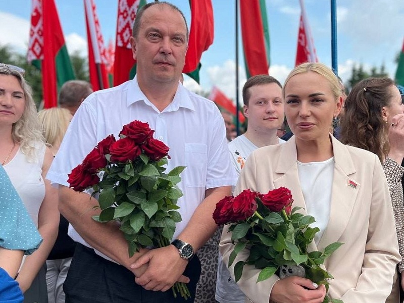 Эхо войны, голос памяти: «Могилевлифтмаш» на митинге «Звон скорби».