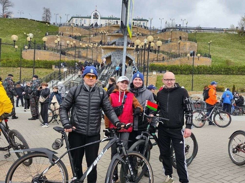 В ЕДИНОМ РИТМЕ С ГОРОДОМ: «МОГИЛЕВЛИФТМАШ» НА БОЛЬШОМ ВЕЛОПРОБЕГЕ!