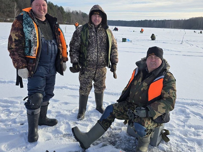 "Подледный лов-2025": На "Могилевлифтмаш" определили лучших рыбаков!