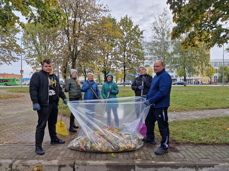 Первый осенний субботник