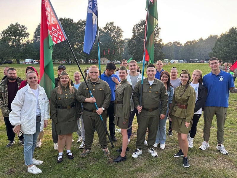 Команда ОАО "Могилевлифтмаш" приняла участие в республиканском фестивале работающей молодёжи "Олимпия 2025"