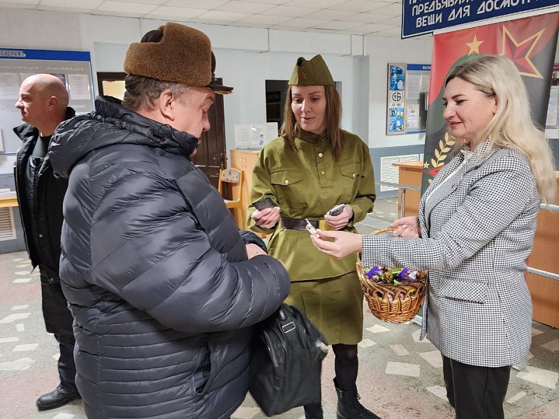 Праздничная атмосфера заводчан