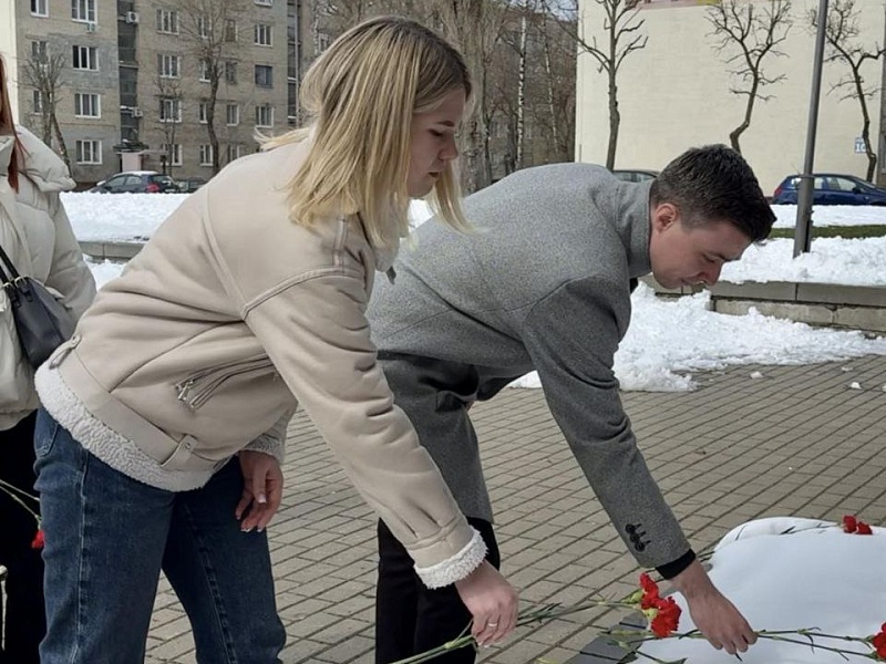 Дань памяти жертвам фашизма: