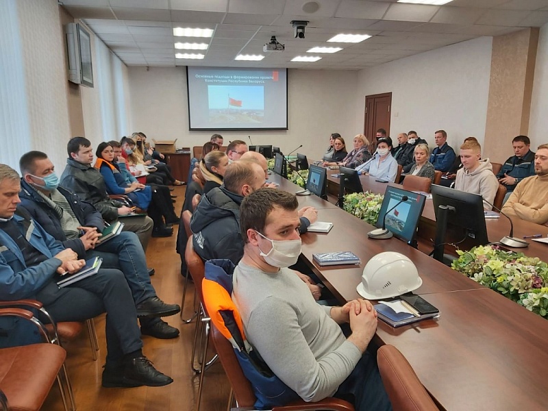 Встреча с начальником главного управления юстиции Могилевского облисполкома Маймусовым Александром Сергеевичем и директором регионального центра правовой информации Могилевской области Натальей Станкевич.