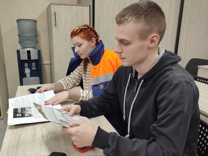 К 100-летию заслуженного работника "Могилевлифтмаш", участника Великой Отечественной войны Михаила Фроловича Сафонова