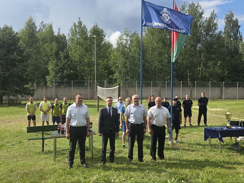 На "Могилевлифтмаш" определили лучших волейболистов в "Кубке Металлурга"