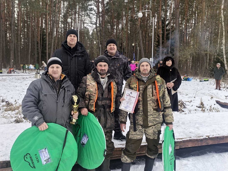 "Подледный лов-2025": На "Могилевлифтмаш" определили лучших рыбаков!