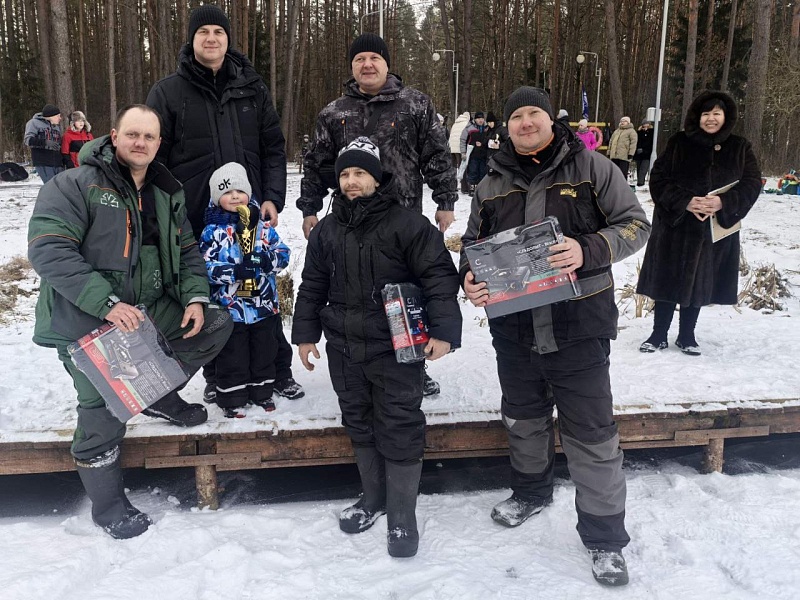 "Подледный лов-2025": На "Могилевлифтмаш" определили лучших рыбаков!