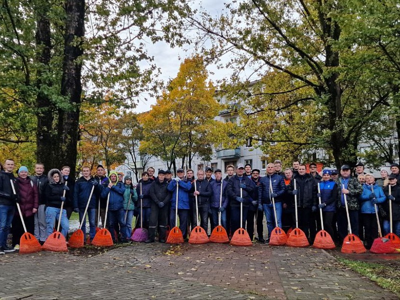 Первый осенний субботник