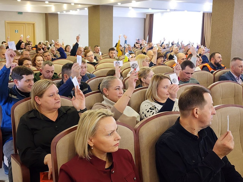 Подведены итоги и намечены планы: На "Могилевлифтмаш" прошла отчетная конференция первичной профсоюзной организации