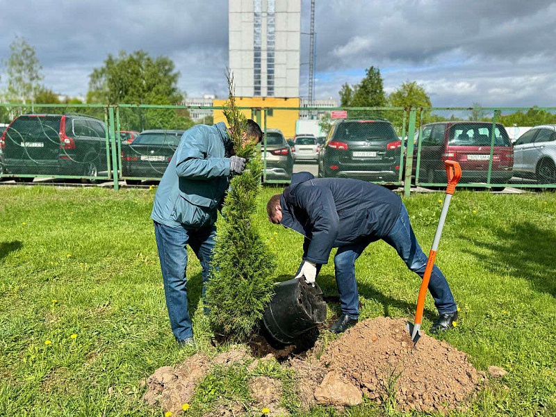 Аллея Памяти на "Могилевлифтмаш": дань уважения Великой Победе