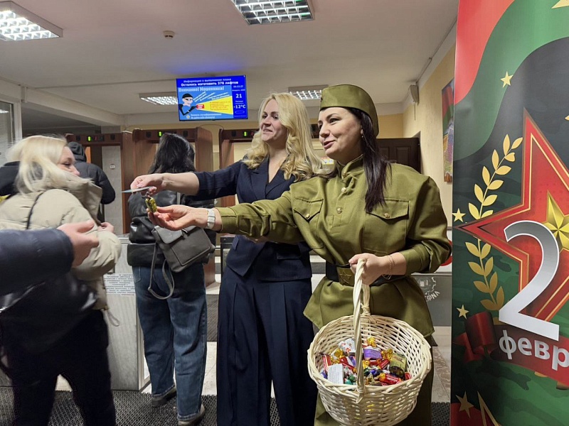 Праздничная атмосфера заводчан