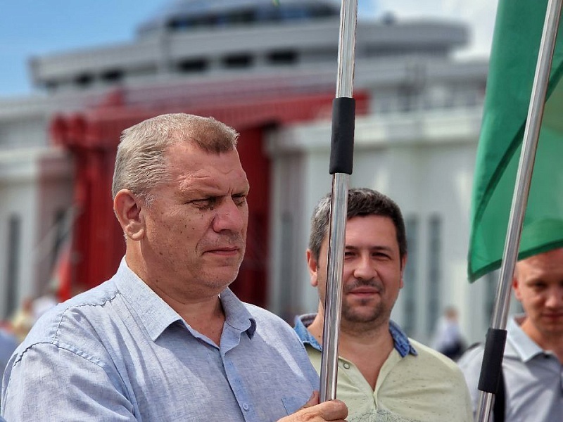 Церемония открытия областной Доске почета