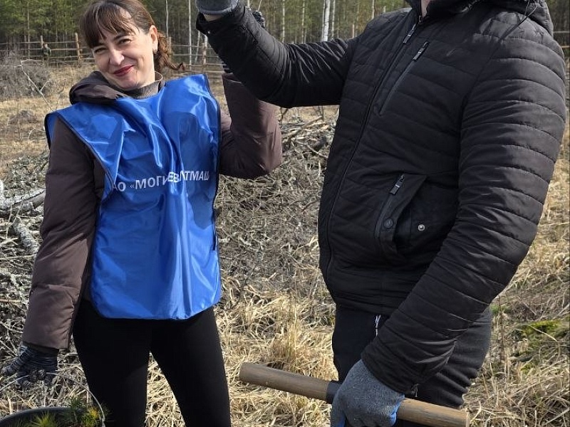 К республиканской акции «Лес! Дабро! Парадак!» присоединился трудовой коллектив ОАО "Могилевлифтмаш"