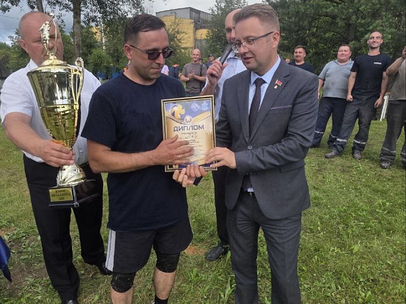 На "Могилевлифтмаш" определили лучших волейболистов в "Кубке Металлурга"