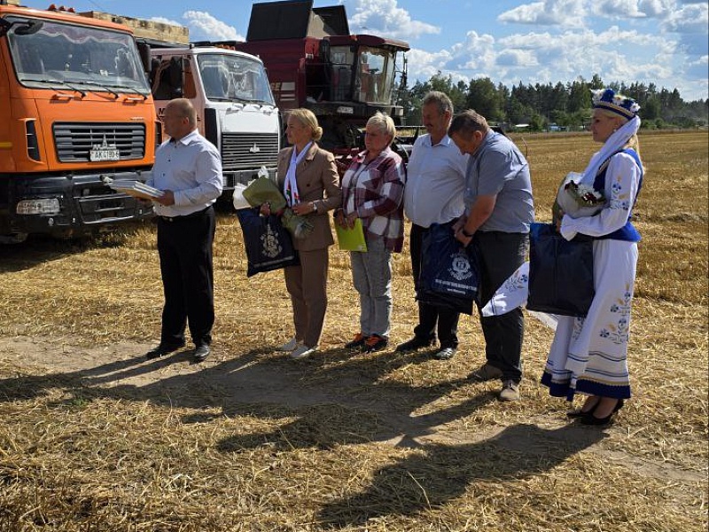 Наши герои пожинают плоды своего труда!