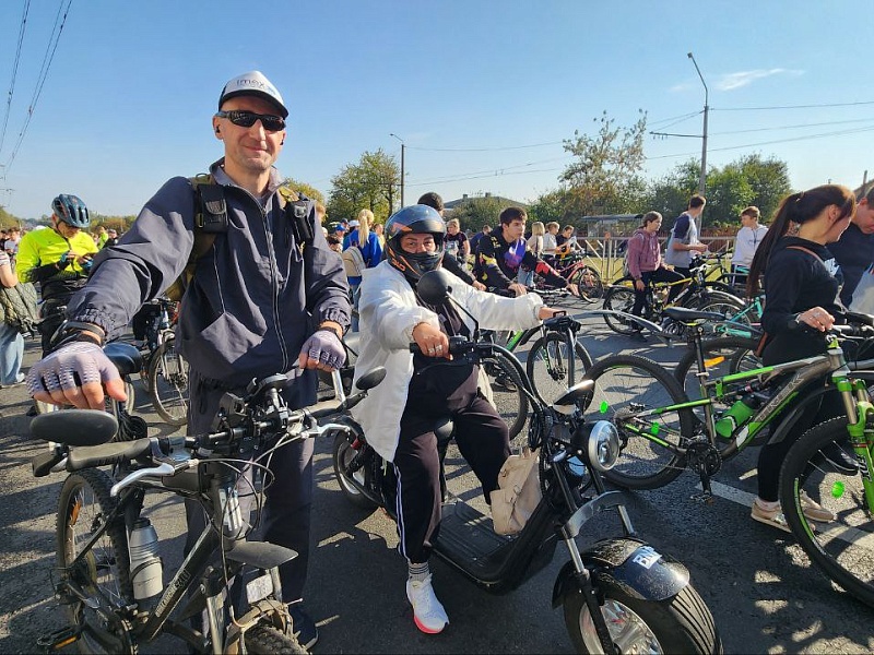 Большой городской велопробег "Закрытие сезона"