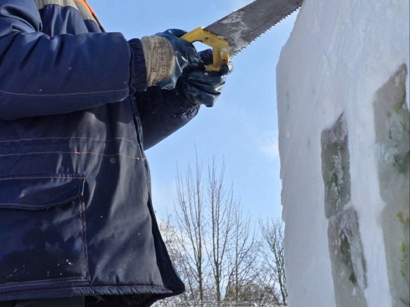 Могилевлифтмаш ПОБЕДИТЕЛЬ городского конкурса "Снежная сказка Могилева"