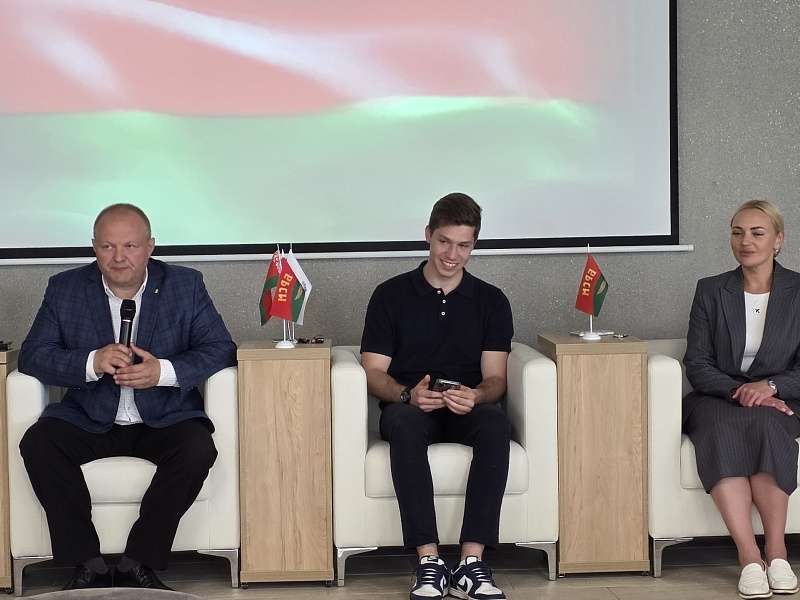 Отчётно-выборное собрание первичной организации ОО «БРСМ» прошло на "Могилевлифтмаш"