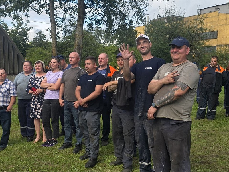 На "Могилевлифтмаш" определили лучших волейболистов в "Кубке Металлурга"