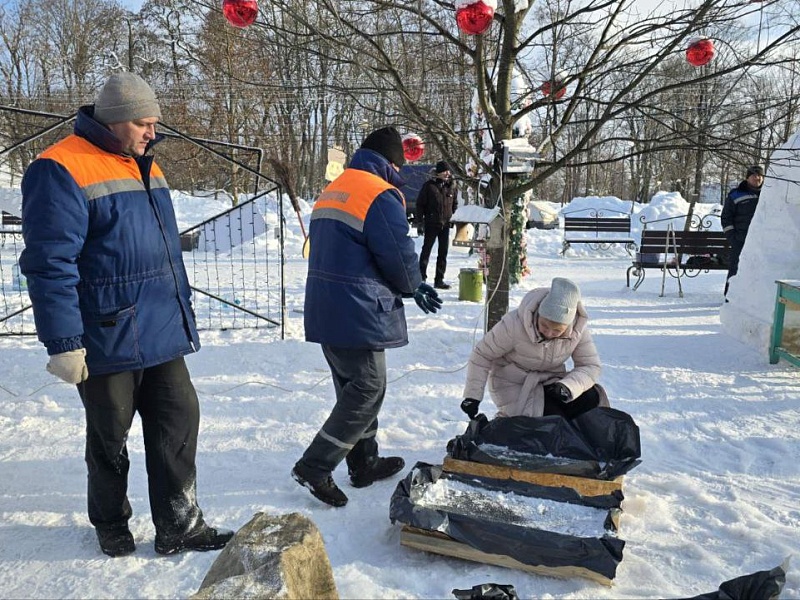Могилевлифтмаш ПОБЕДИТЕЛЬ городского конкурса "Снежная сказка Могилева"