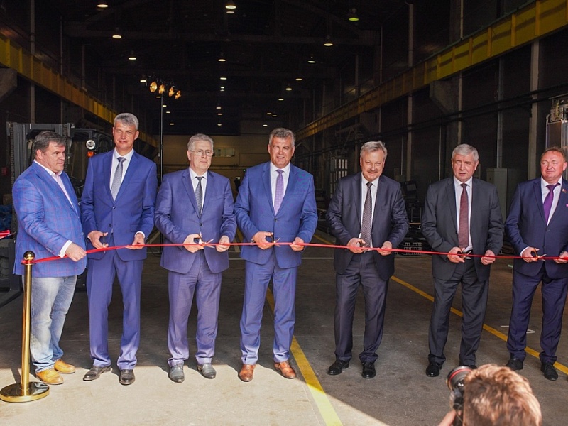 В рамках VI Форума регионов России и Беларуси под Санкт-Петербургом открылось предприятие "МЛМ Невский лифт"